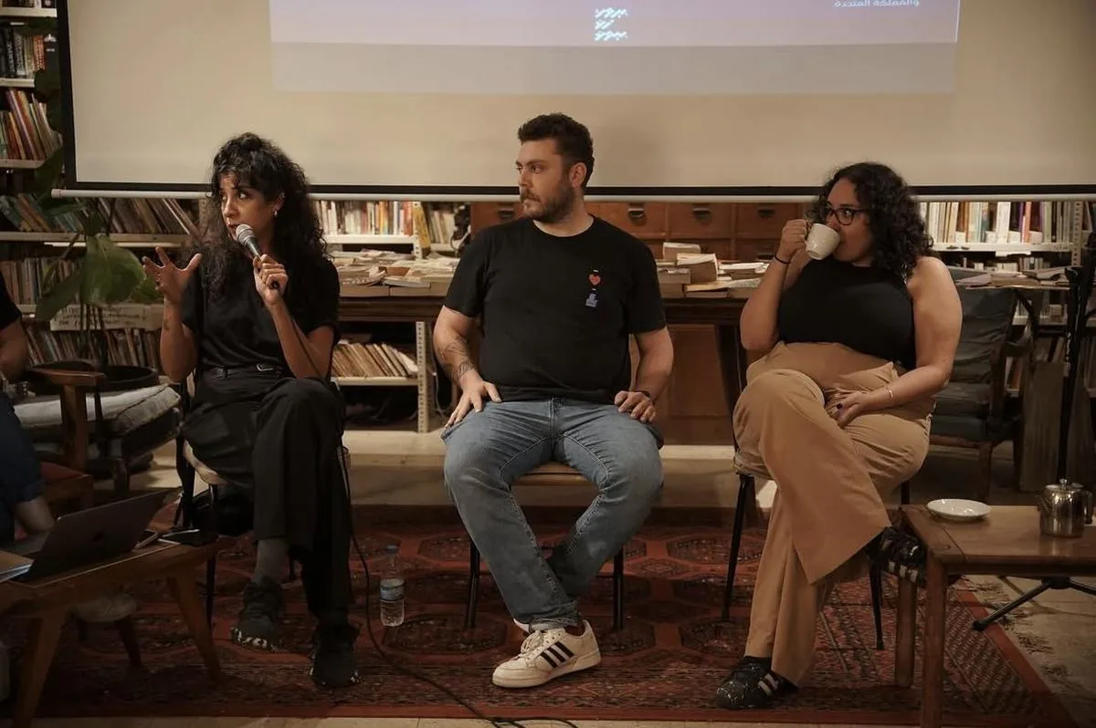 Panel discussion at Music Talks 01 in Beirut